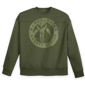 The Mandalorian ''Bounty Hunter'' Pullover Sweatshirt for Adults (XS) NWT